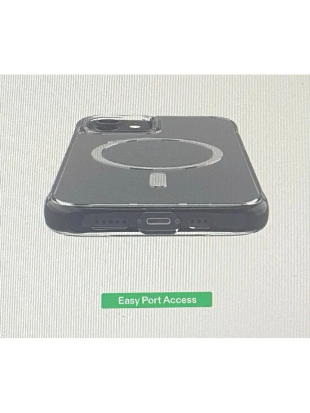 Onn Case for iPhone 12/12 Pro Clear